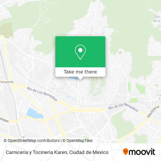 Carniceria y Tocineria Karen map