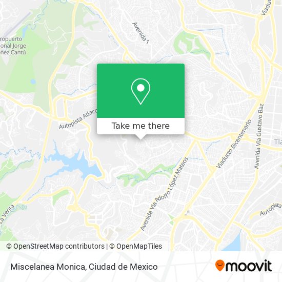 Mapa de Miscelanea Monica