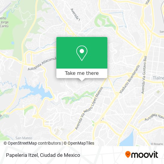 Papeleria Itzel map