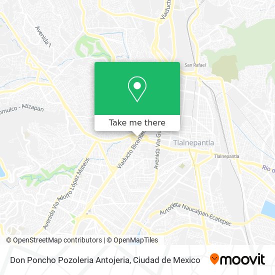 Don Poncho Pozoleria Antojeria map