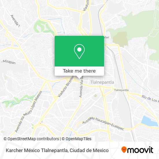 Karcher México Tlalnepantla map