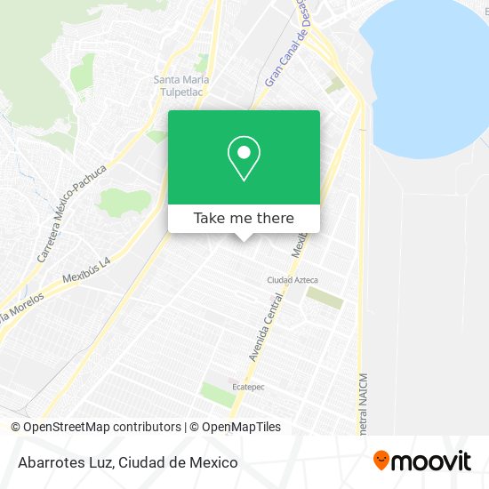 Abarrotes Luz map