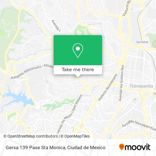 Gersa 139 Pase Sta Monica map