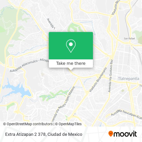 Mapa de Extra Atizapan 2 378