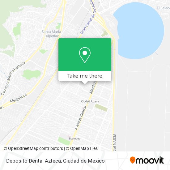Depósito Dental Azteca map