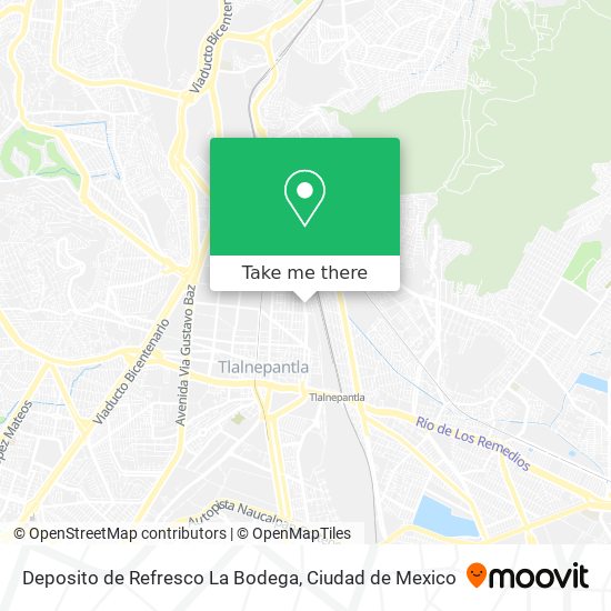 Deposito de Refresco La Bodega map