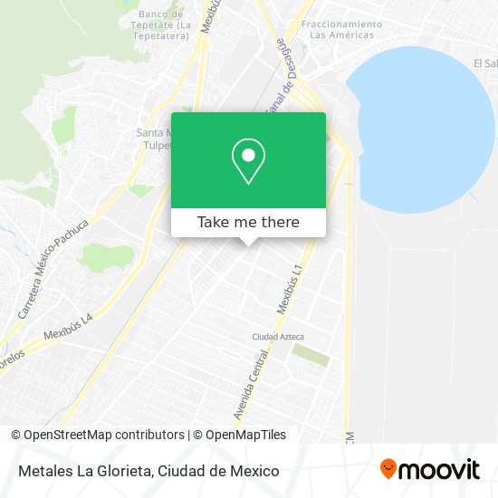 Mapa de Metales La Glorieta