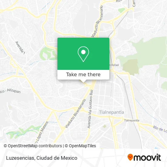 Luzesencias map