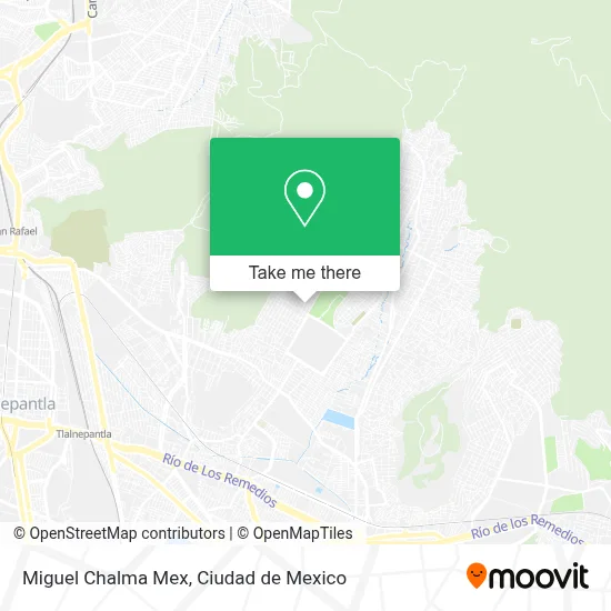 Miguel Chalma Mex map