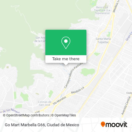 Go Mart Marbella G66 map