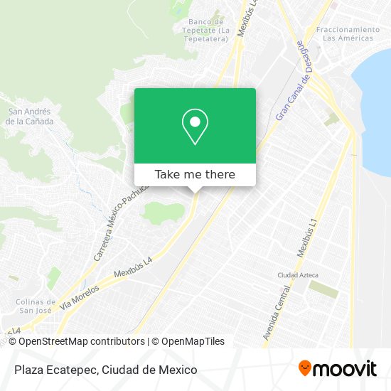 Plaza Ecatepec map