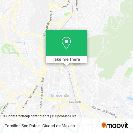 Tornillos San Rafael map
