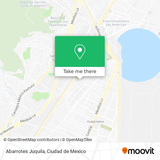Abarrotes Juquila map