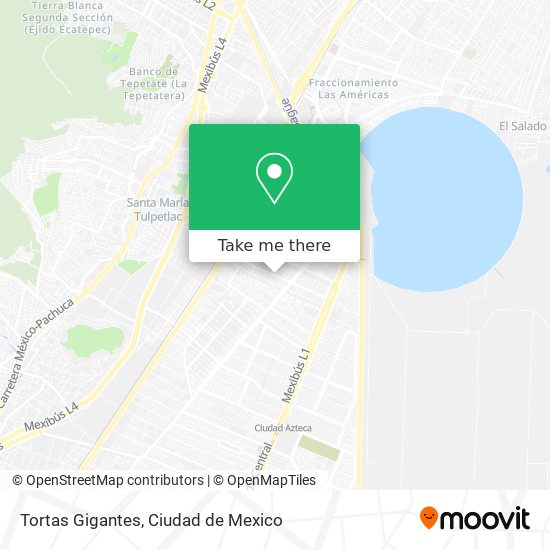 Tortas Gigantes map