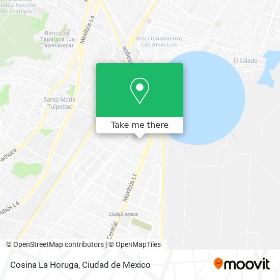 Cosina La Horuga map