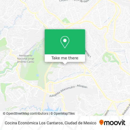 Cocina Económica Los Cantaros map