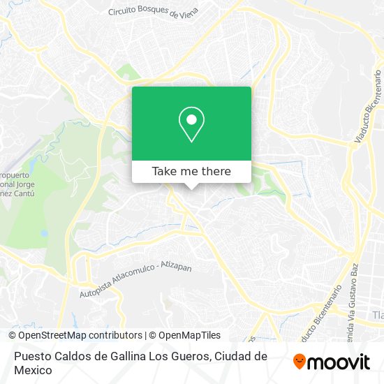 Puesto Caldos de Gallina Los Gueros map