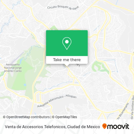 Venta de Accesorios Telefonicos map