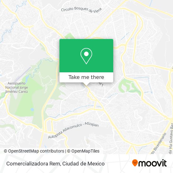 Comercializadora Rem map