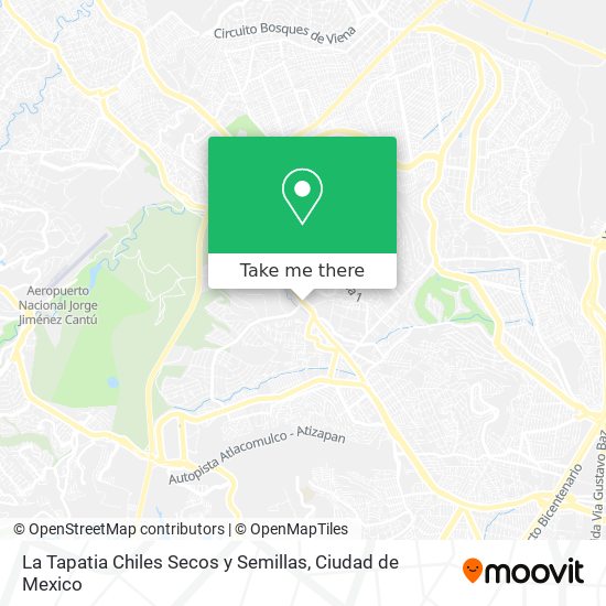 Mapa de La Tapatia Chiles Secos y Semillas