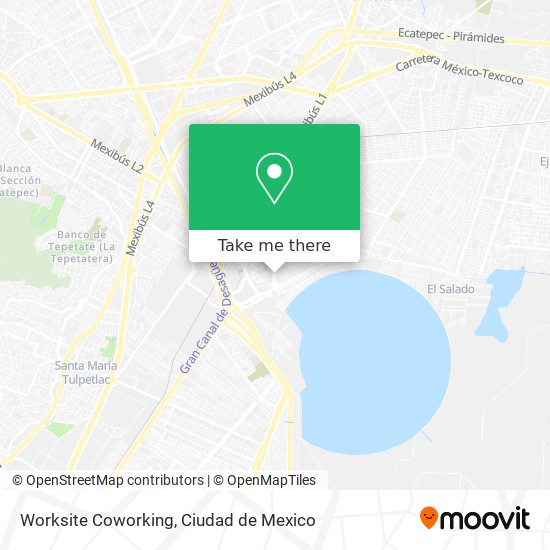 How to get to Worksite Coworking in Ecatepec De Morelos by Bus?