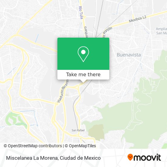 Miscelanea La Morena map