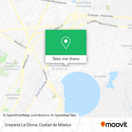 Crepería La Gloria map