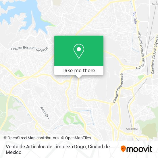 Venta de Articulos de Limpieza Dogo map