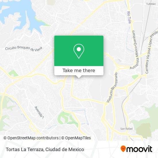 Tortas La Terraza map