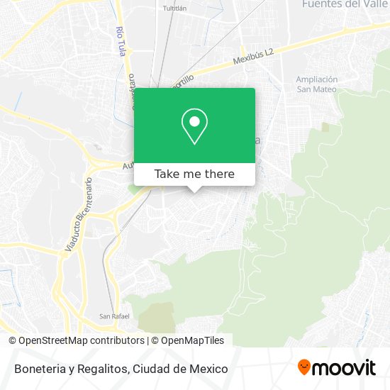 Boneteria y Regalitos map