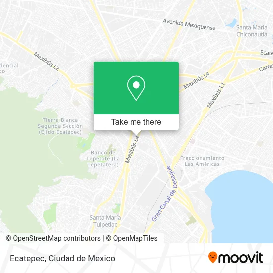 Ecatepec map