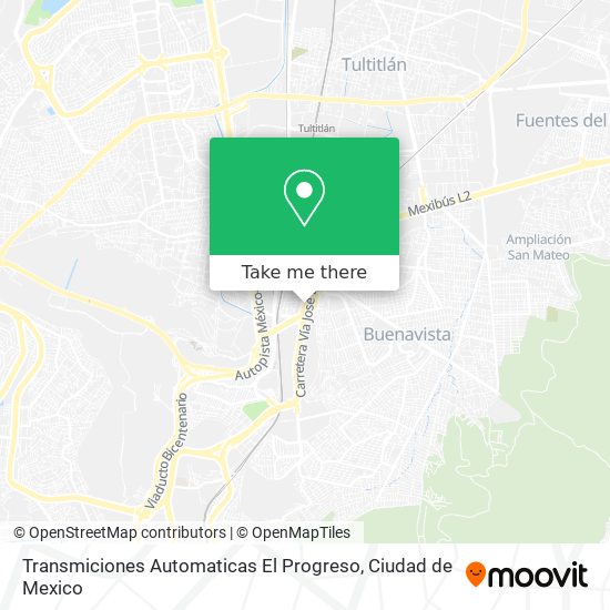 Transmiciones Automaticas El Progreso map