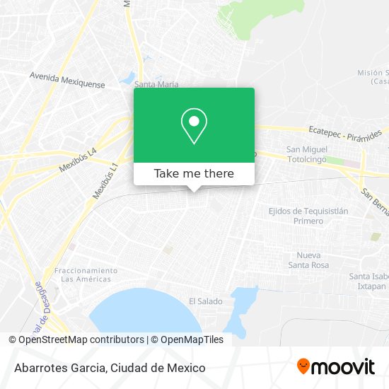 Mapa de Abarrotes Garcia