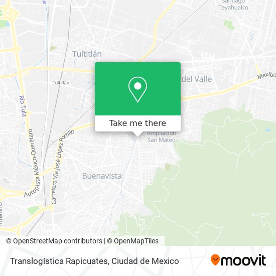 Translogística Rapicuates map