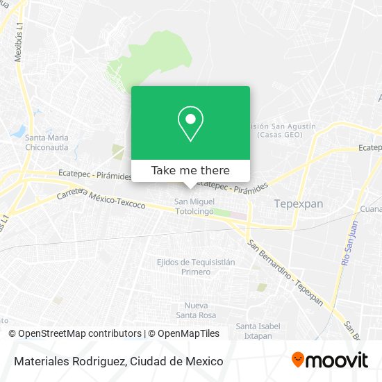 Mapa de Materiales Rodriguez