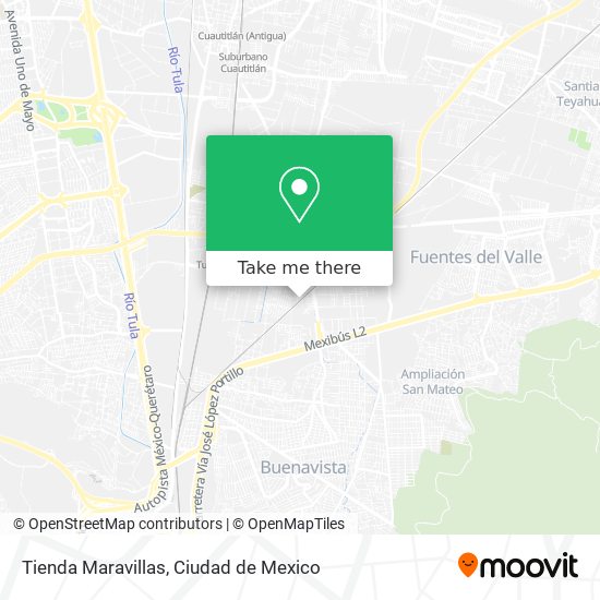Tienda Maravillas map
