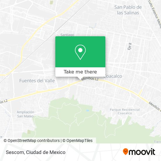 Mapa de Sescom