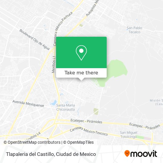 How to get to Tlapaleria del Castillo in Zumpango by Bus?