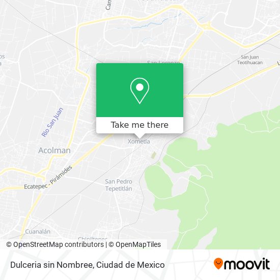 Dulceria sin Nombree map
