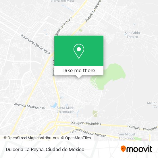 Dulceria La Reyna map
