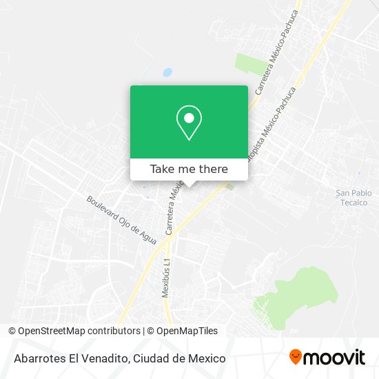 Abarrotes El Venadito map