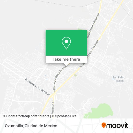 Mapa de Ozumbilla