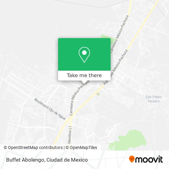 Mapa de Buffet Abolengo