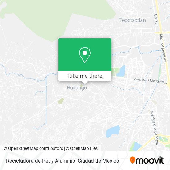 Recicladora de Pet y Aluminio map