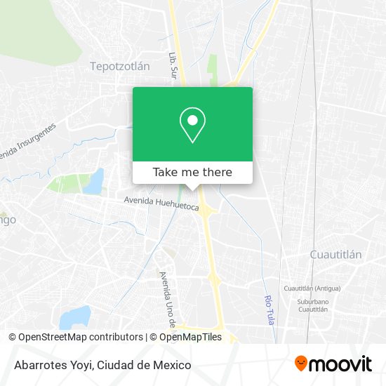 Abarrotes Yoyi map