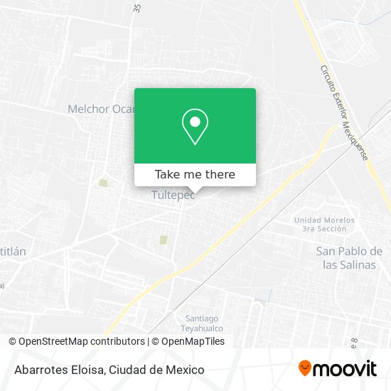 Abarrotes Eloisa map