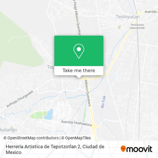 Mapa de Herreria Artistica de Tepotzotlan 2