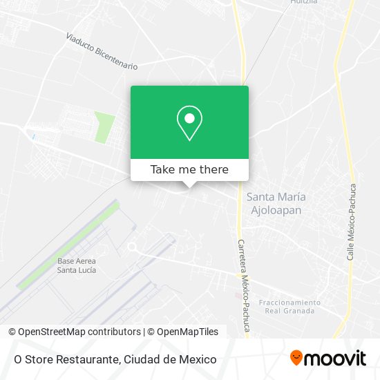 O Store Restaurante map