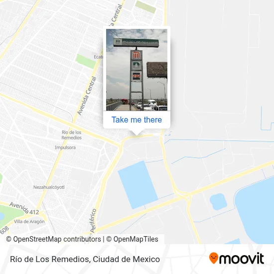 Río de Los Remedios map