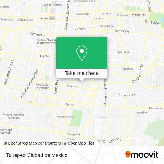 Mapa de Tultepec